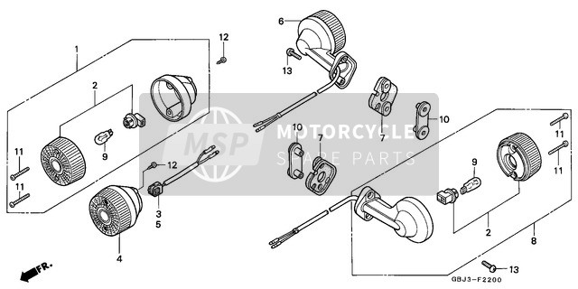 90111GBJ000, Vis AUTO-TARAUDEUSE,  4X8, Honda, 0